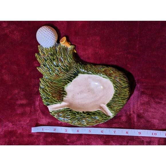 Atlantic Mold Co vintage golf tray in good condition. - Picture 3 of 7